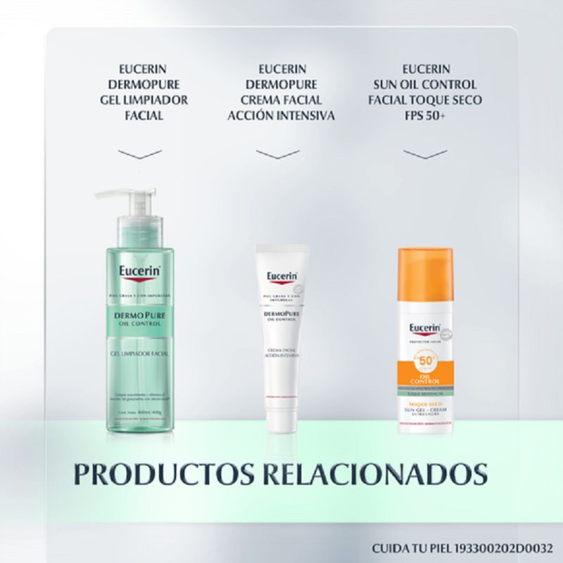 Fluido Facial Eucerin Dermopure Control 50ml