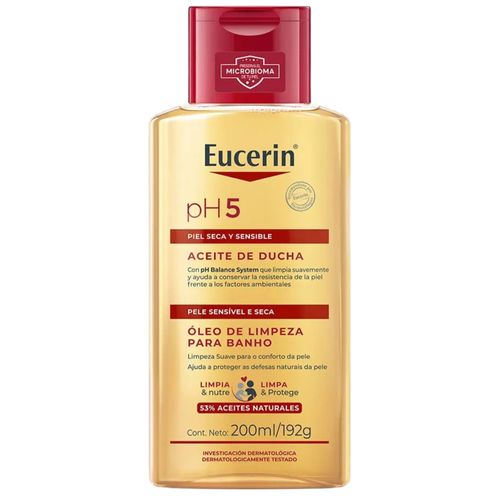 Aceite De Ducha Eucerin Ph5 Frasco X 200 Ml