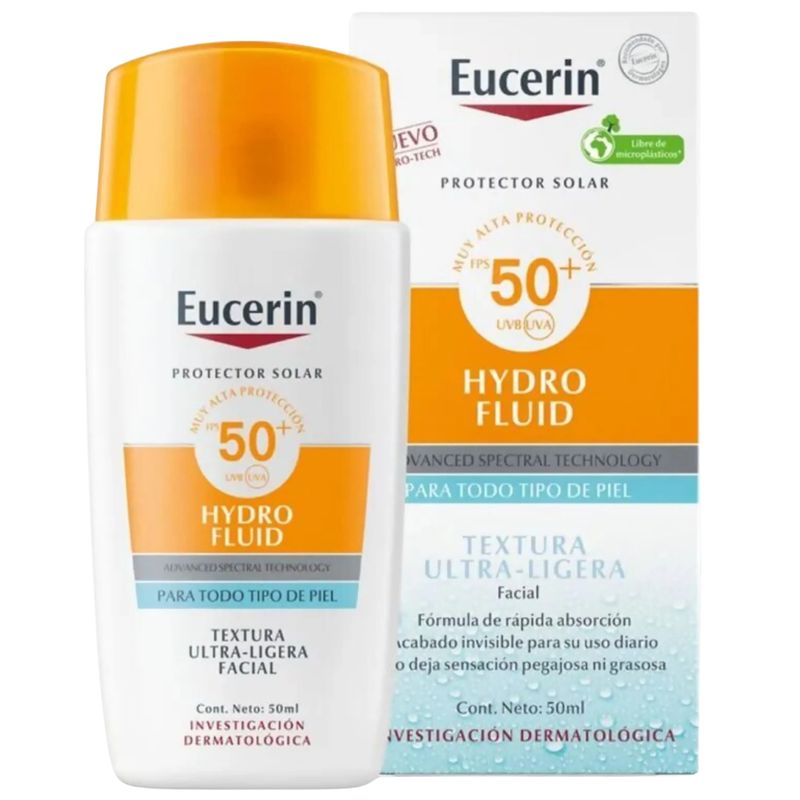 Eucerin Hydro Fluid SPF50+ Frasco 50 Ml