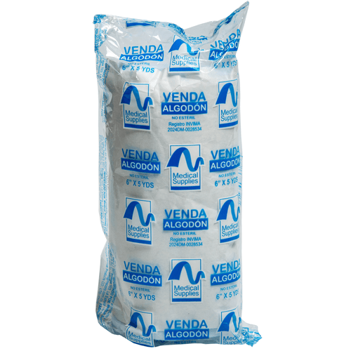 Venda de Algodón Laminado Imp x 6" - Poliéster
