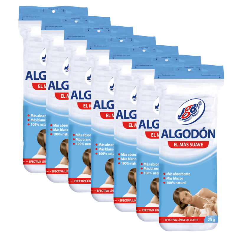 Algodón Zig Zag Bolsa 25 Gr Pague 6 Lleve 7 Jgb
