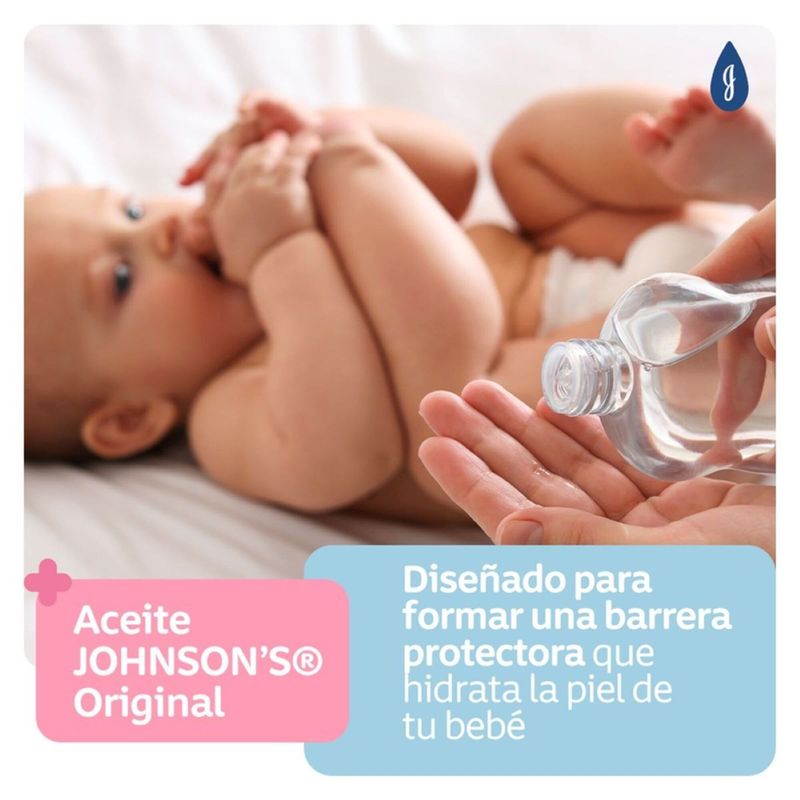 Aceite Johnson´S Baby Original Frasco X 50 Ml
