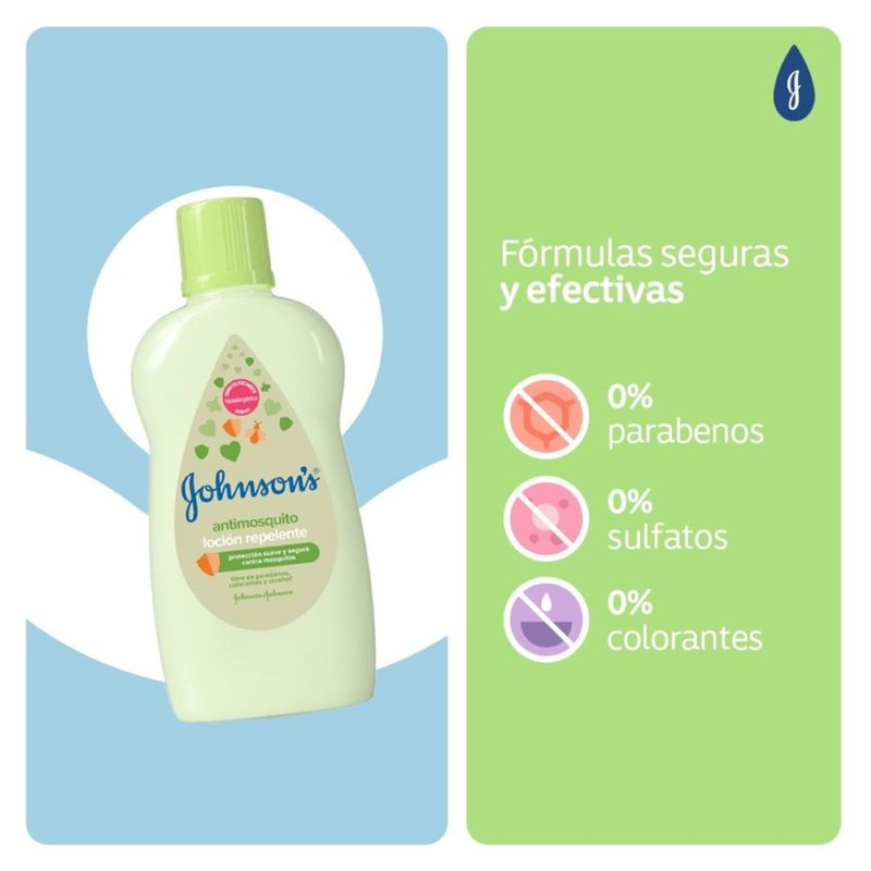 Loción Antimosquitos Johnson´S Frasco X 200 Ml