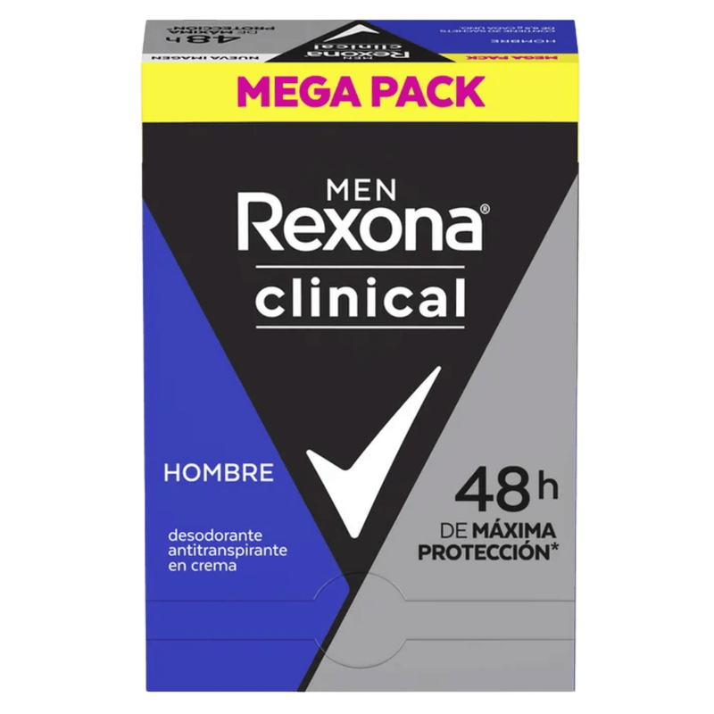 Desodorante Rexona Clinical Clean Men 20 Sobres