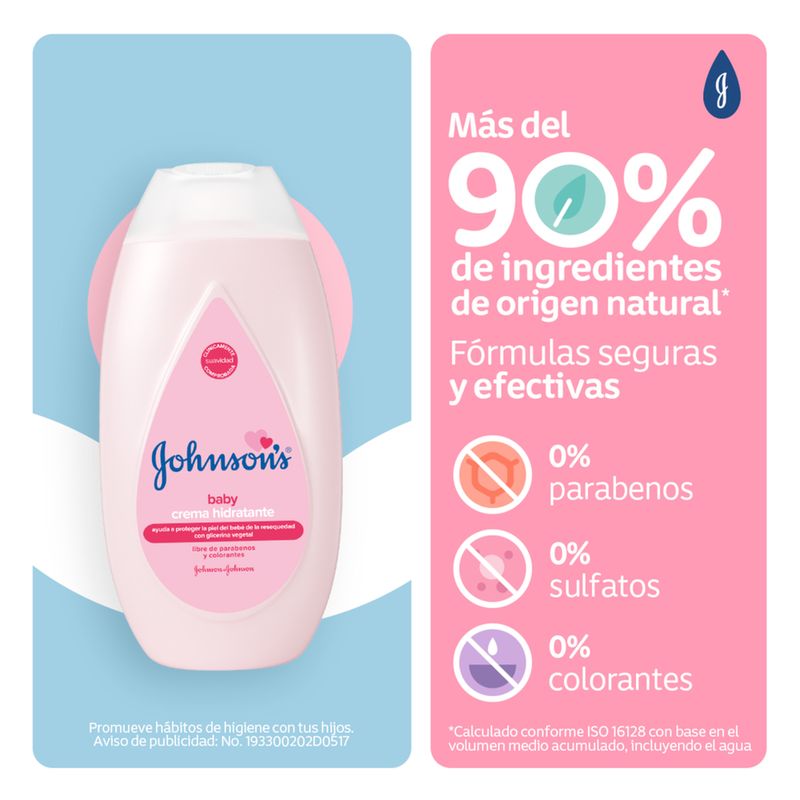 Crema Líquida Johnsons Original Frasco X 100 Ml