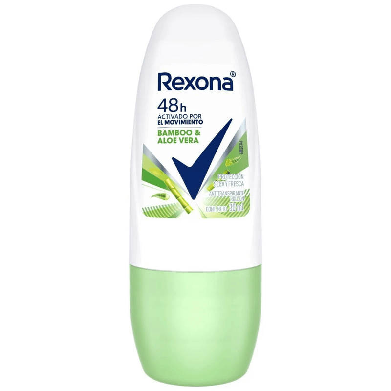 Desodorante Rexona Rollon Bamboo Frasco X 30 Ml