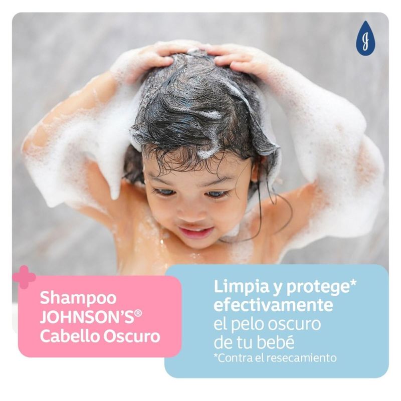 Shampoo Johnson Cabello Oscuro Frasco X 100 Ml