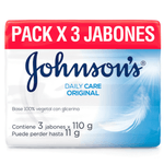 Jabón Johnson Original Trip 3 Barras X 110 Gr