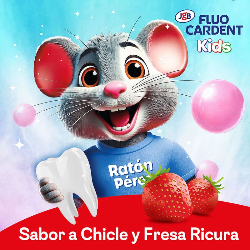 Crema Fluocardent Kids + Cepillo 50 g
