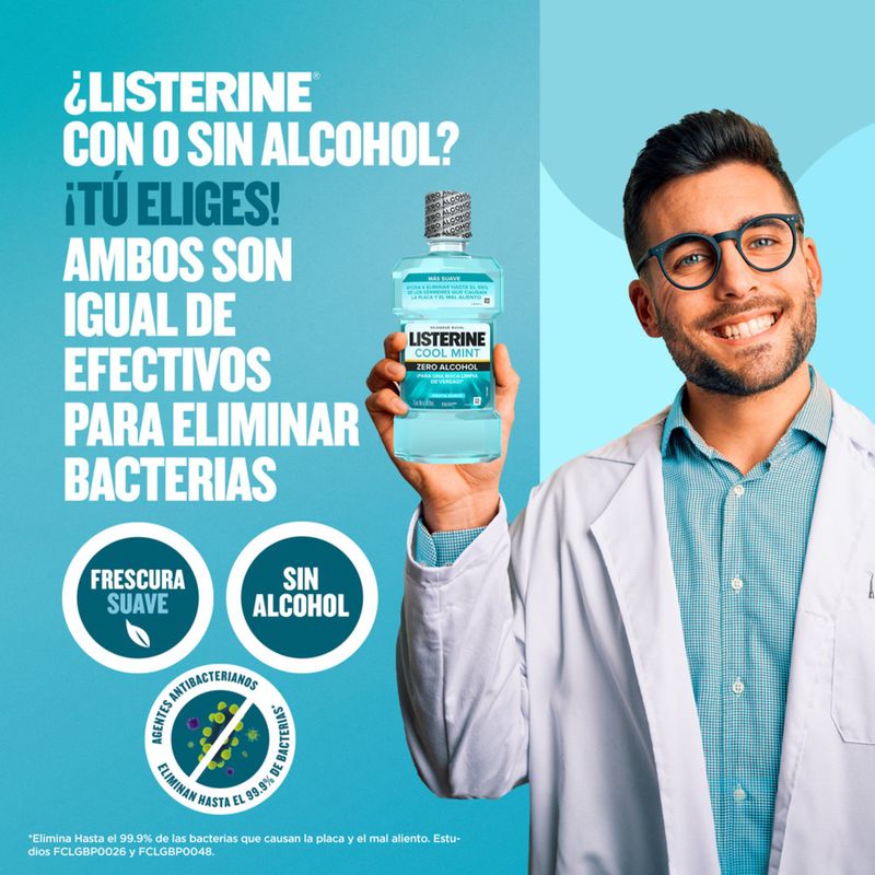 Enjuague Bucal Listerine Cool Mint 180 Ml