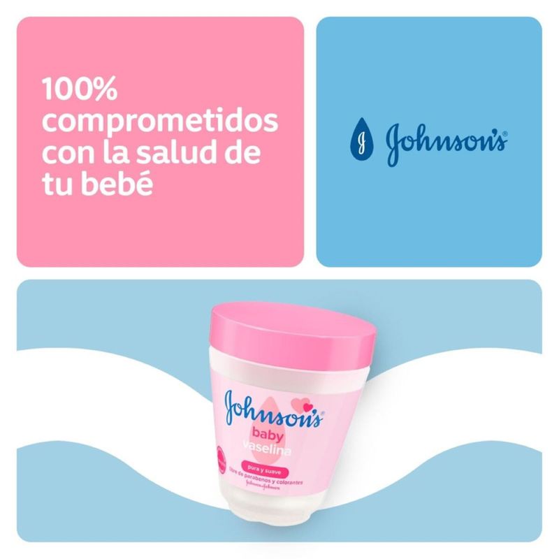 Vaselina Johnson Para Niños Tarro 100 Gr