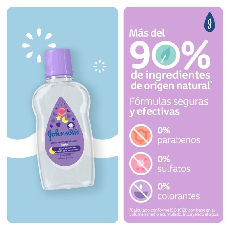 Johnson Baby aceite antes de dormir 100 ml