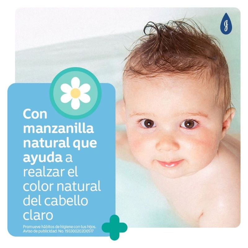 Shampoo Johnson Baby Manzanilla Frasco X 400 Ml