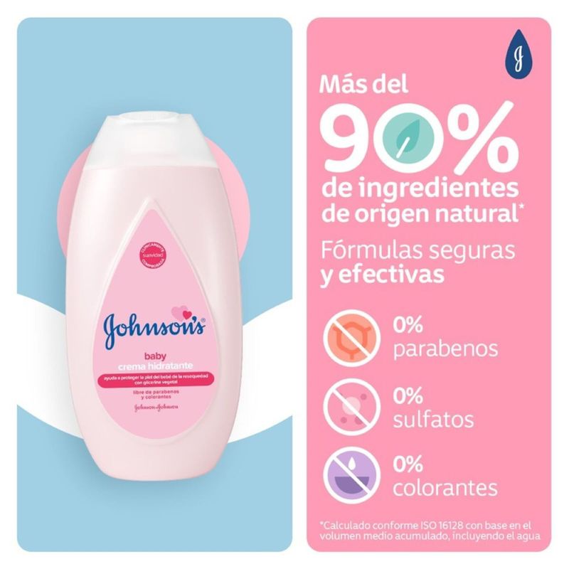 Crema Líquida Johnsons Original Frasco X 400 Ml