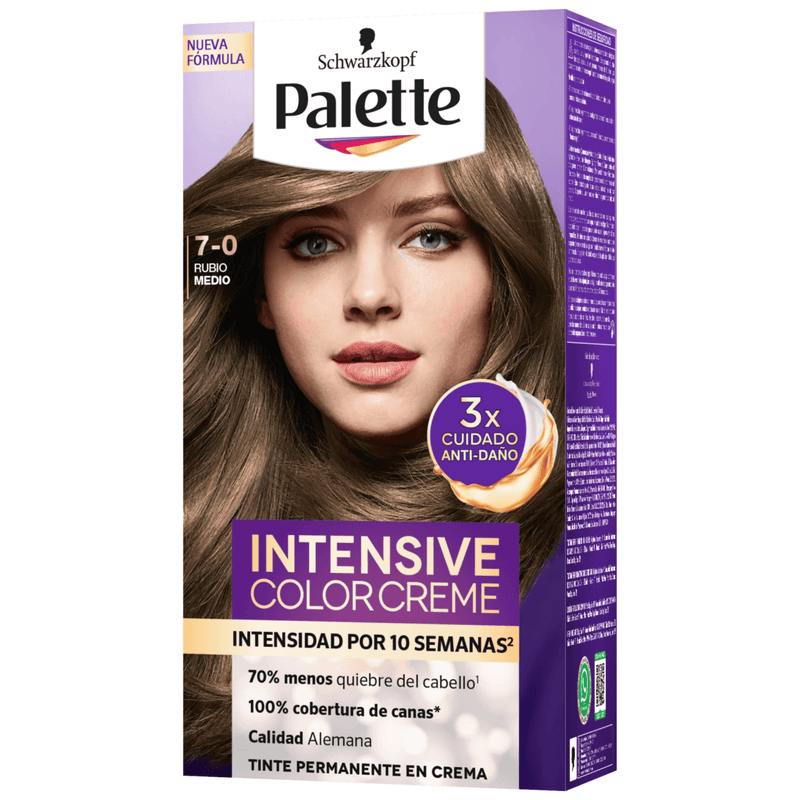 Palette Intensive CC Rubio Medio 7-0 Semikit