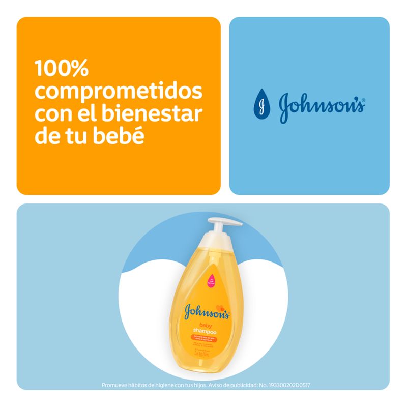 Shampoo Johnson´S Baby Original Frasco X 750 Ml
