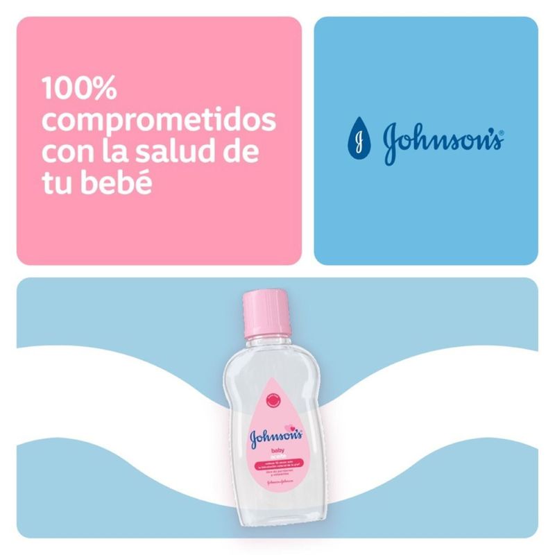 Aceite Johnson´S Baby Original Frasco X 300 Ml