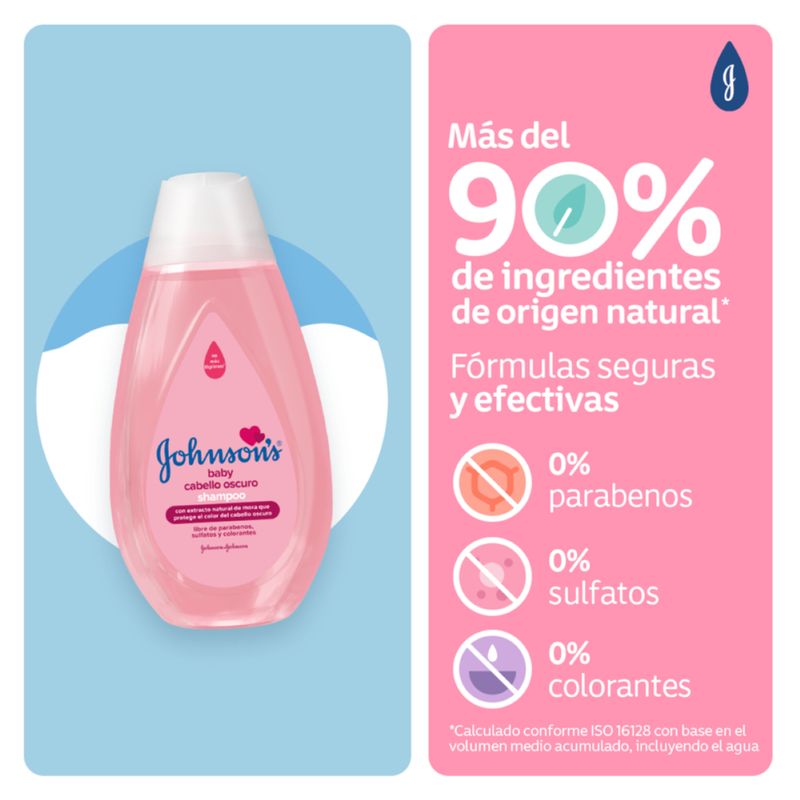 Shampoo Johnsons Cabello Oscuro 750 ml