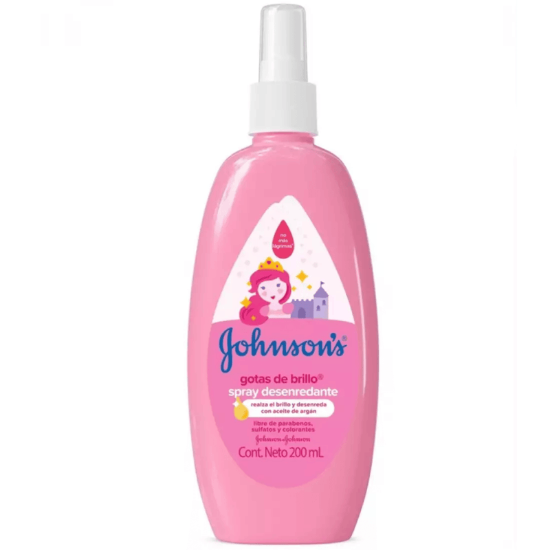 Desenredante Johnson Baby 200 ml Brillo