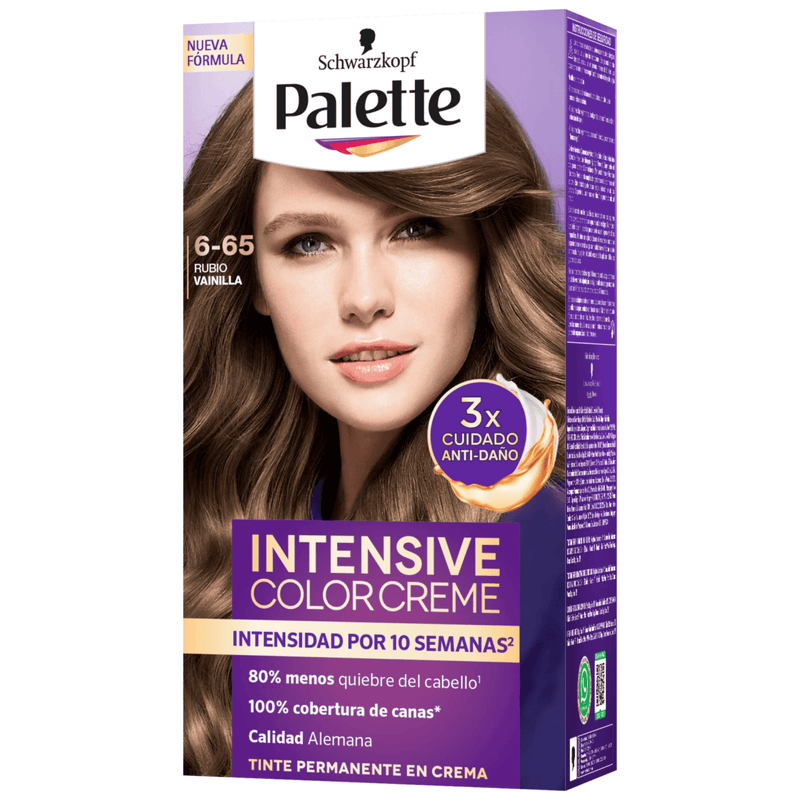 Tinte Palette Rubio Vainilla Semikit 6-65