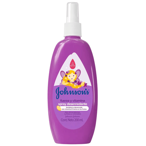 Desenredante Johnson´S Baby Spray Fuerza Vitamina Frasco X 200 Ml