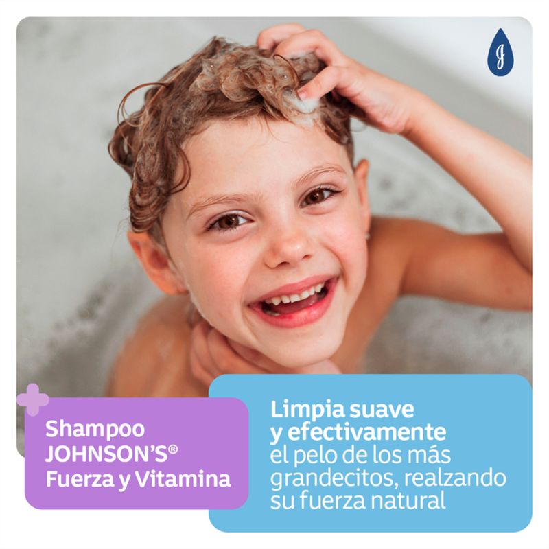 Johnson’s Baby champú fuerza vitamina 750 ml