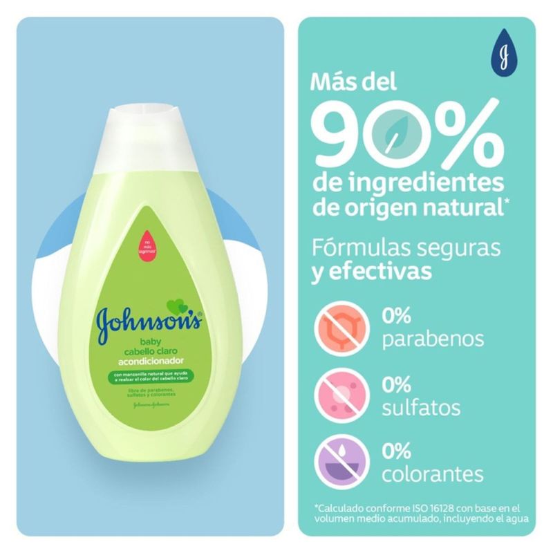 Johnson Baby acondicionador manzanilla 400 ml