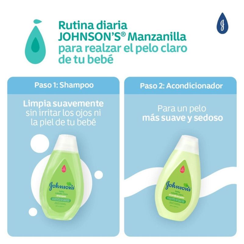 Johnson Baby acondicionador manzanilla 400 ml