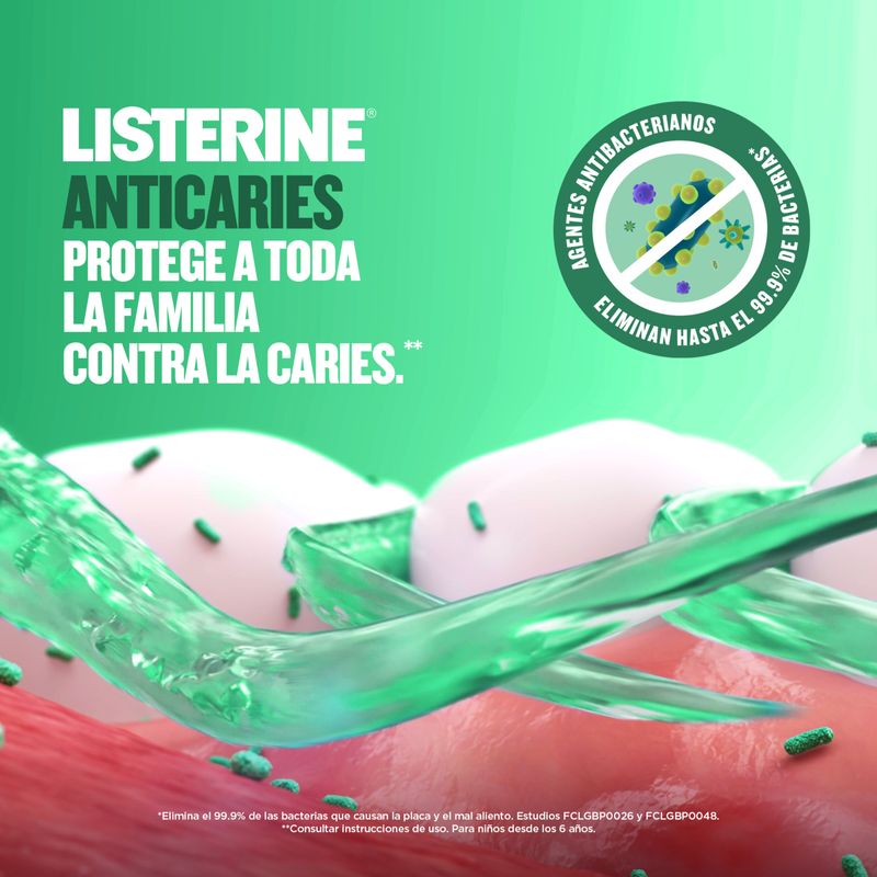Enjuague Bucal Listerine Anticaries Zero 180 Ml