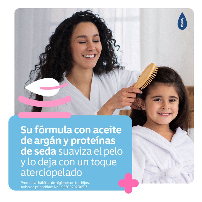 Johnson Baby champú gotas de brillo 200 ml