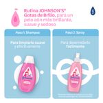 Johnson Baby champú gotas de brillo 200 ml