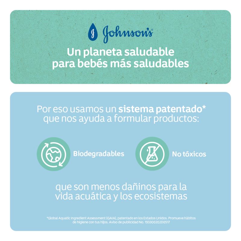 Johnson Baby champú gotas de brillo 200 ml