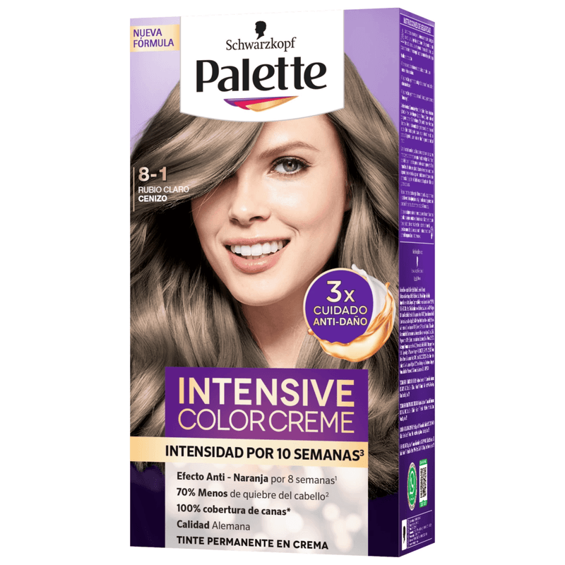 Palette Intensive CC Rubio Claro Cenizo 8-1