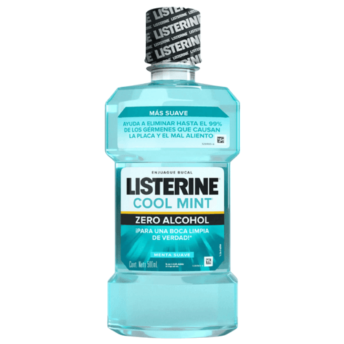 Enjuague Bucal Listerine Zero Frasco X 500 Ml Johnson