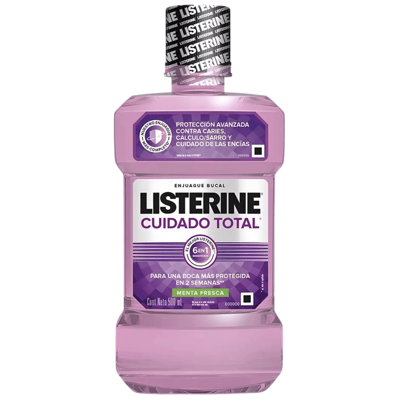 Enjuague Bucal Listerine Cuidado Total 500 Ml