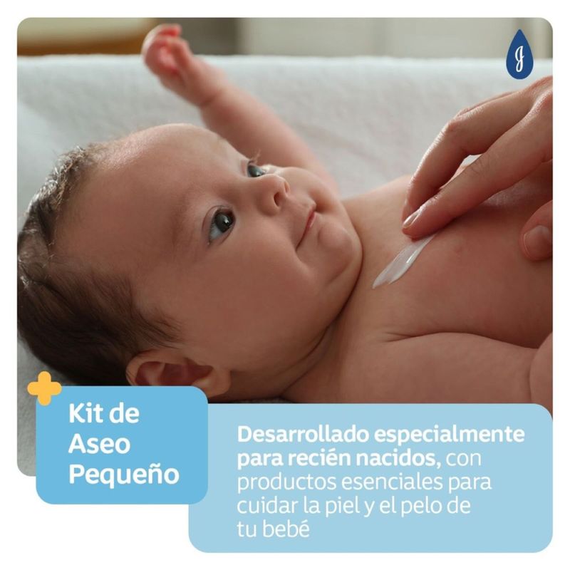 Kit Johnson's Baby Crema Shampoo Jabón