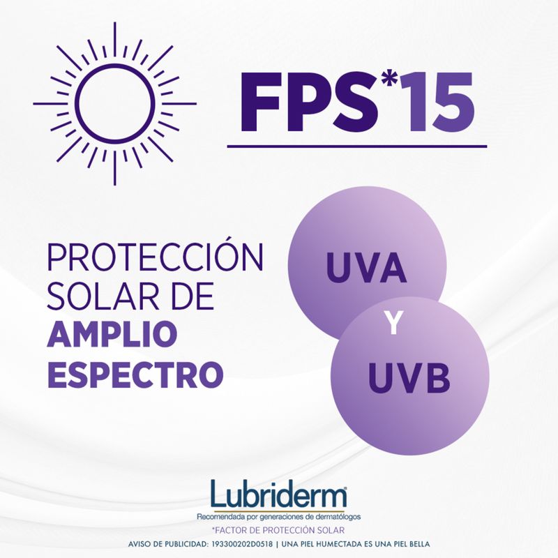 Lubriderm UV SPF 15 Loción 946 Ml Johnson