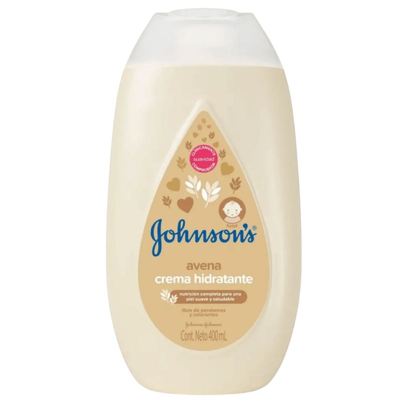 Crema Líquida Johnson Avena Frasco X 400 Ml