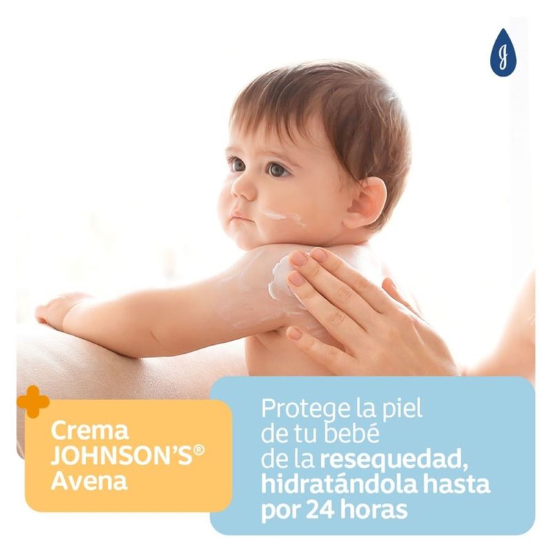 Crema Líquida Johnson Avena Frasco X 400 Ml