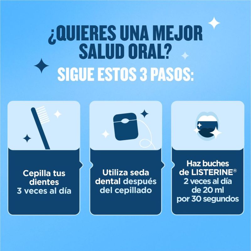 Enjuague Bucal Listerine Control Cálculo 500 Ml