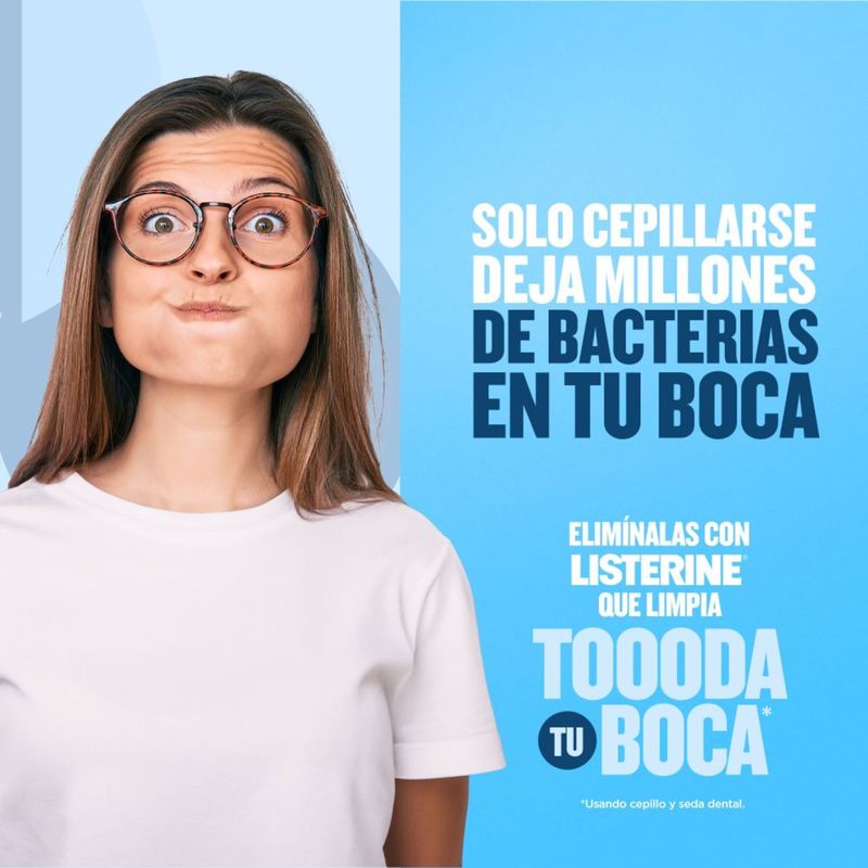 Enjuague Bucal Listerine Control Cálculo 500 Ml