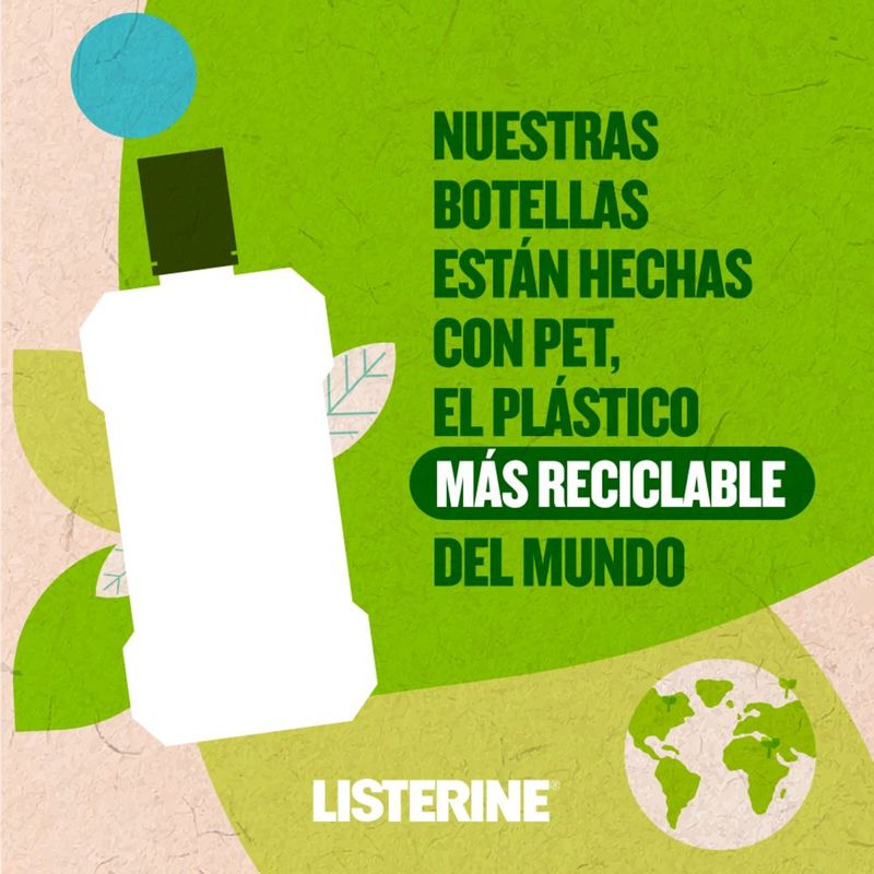 Enjuague Bucal Listerine Control Cálculo 500 Ml