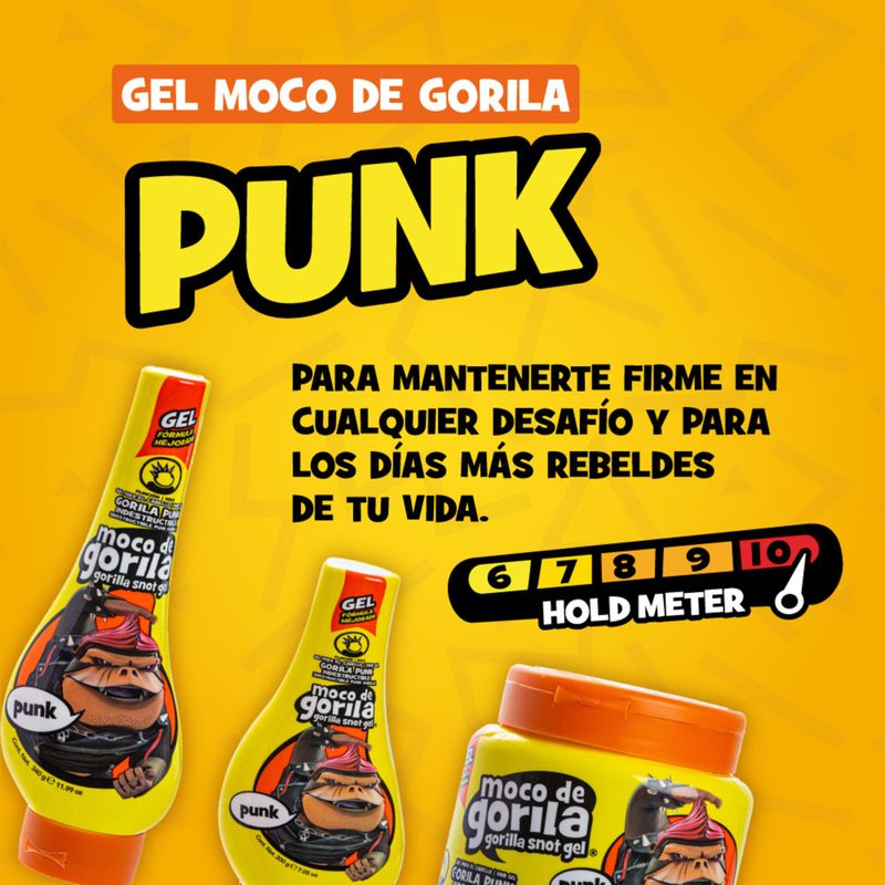 Gel Moco De Gorila Punk Frasco X 200 Gr Henkel