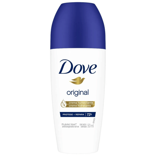 Desodorante Dove Roll On Original Frasco X 50 Ml Unilever