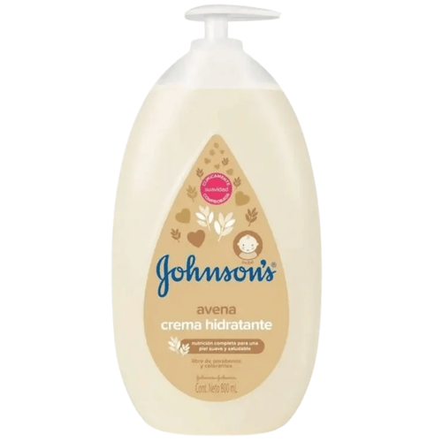 Crema Líquida Johnson´S Avena Frasco X 800 Ml