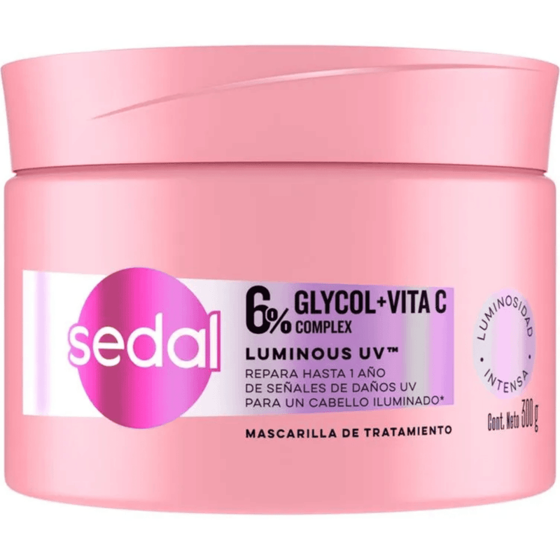 Mascarilla Sedal Tratamiento Luminous UV 300g