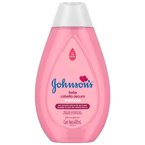Shampoo Johnson Cabello Oscuro Frasco X 400 Ml