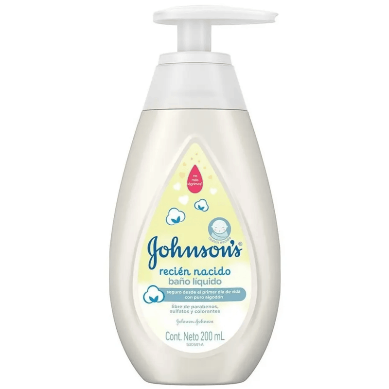 Johnson baño líquido recién nacido 200 ml