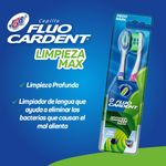 Cepillo Fluocardent Limpieza Max pack 2 JGB