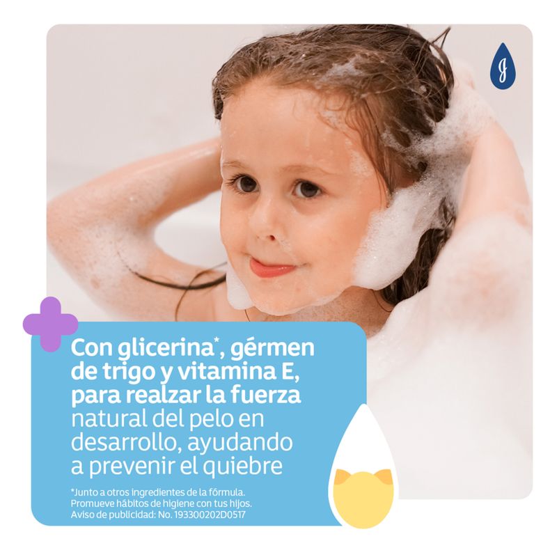 Johnson Baby champú fuerza vitamina 200 ml